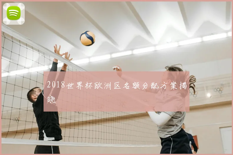 2018世界杯欧洲区名额分配方案揭晓