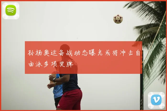 孙杨奥运备战动态曝光或将冲击自由泳多项奖牌